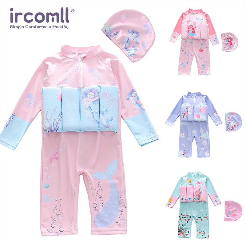 Baby Swimming Floater - Ircomll Baby Girl Buoyancy Floating Swimsuit