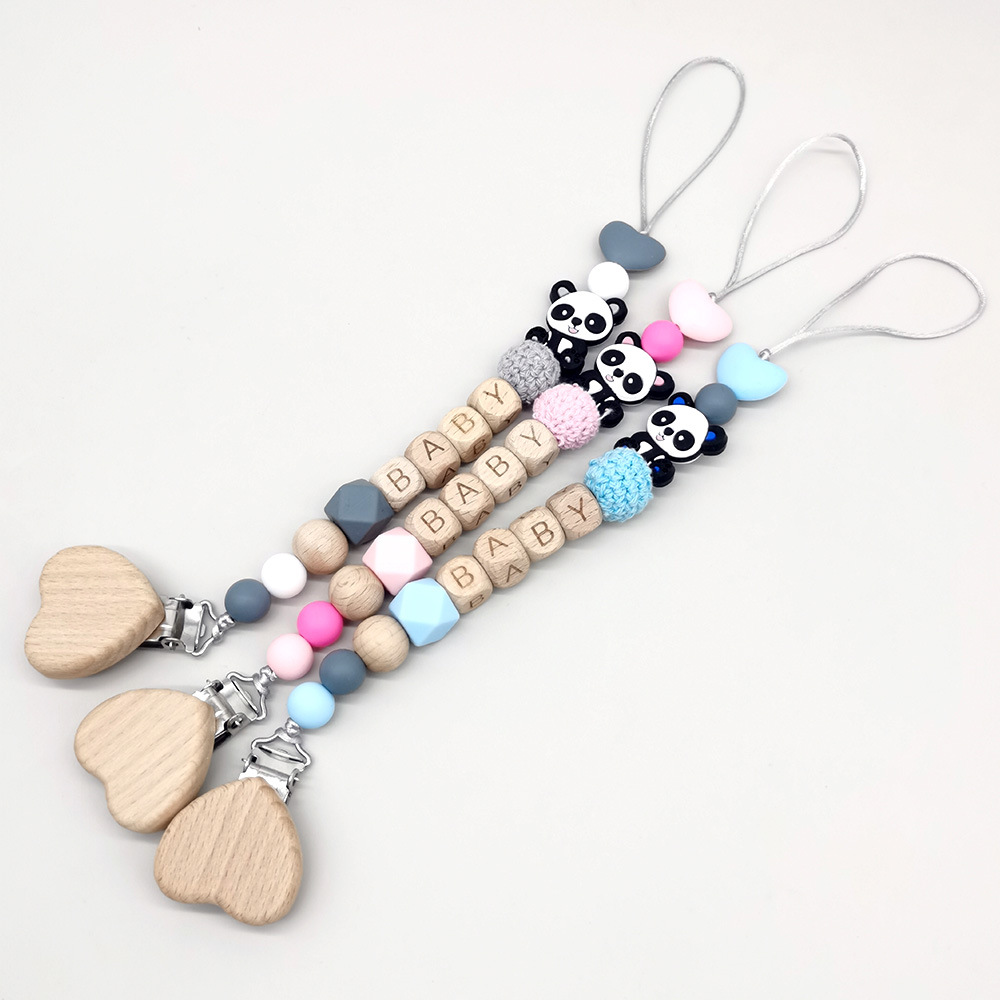 Wooden Personalized Baby Pacif - Baby Products 评论和价格
