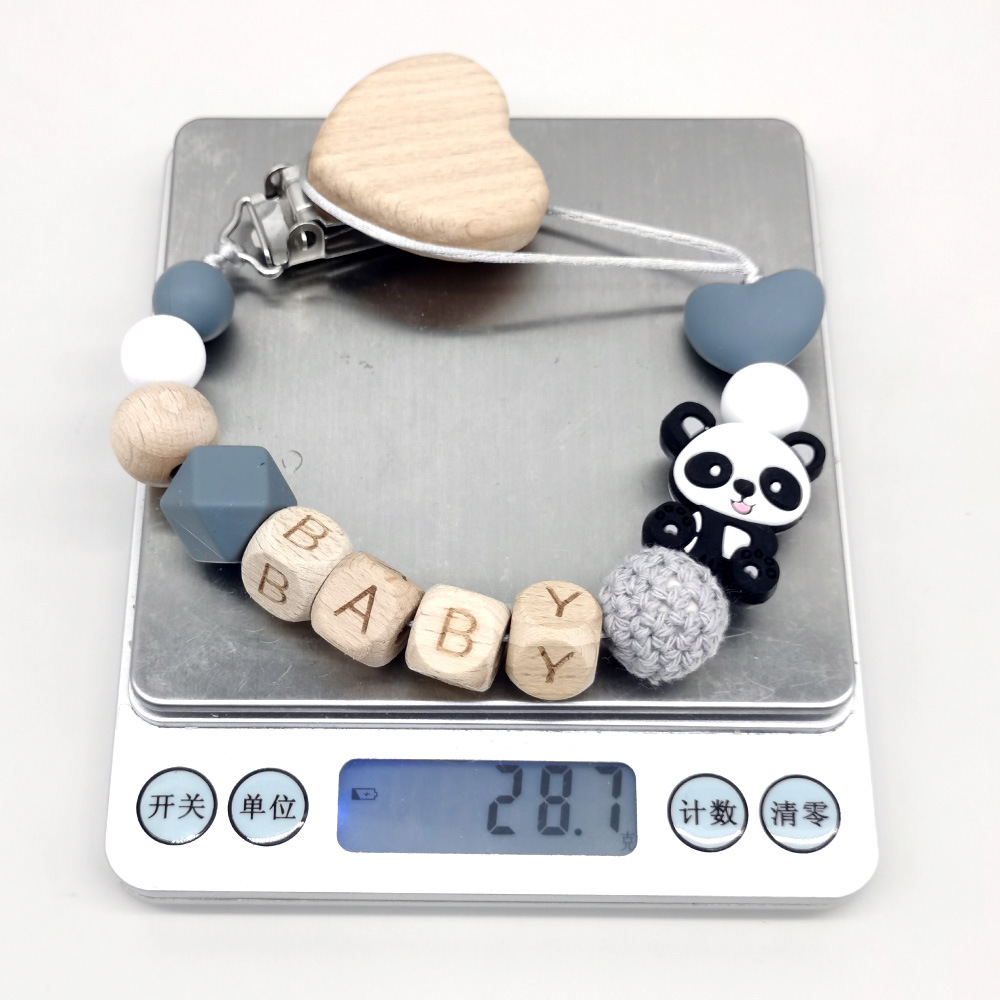 Wooden Personalized Baby Pacif - Baby Products 评论和价格