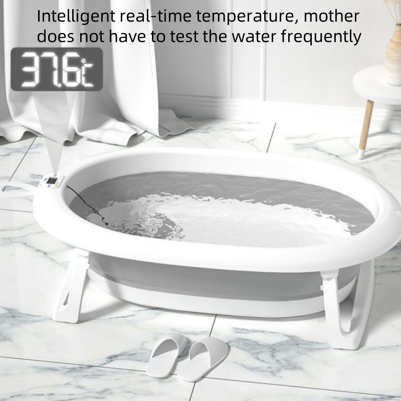 Baby digital temperature sensi - Baby Bath Tub Foldable 评论和价格