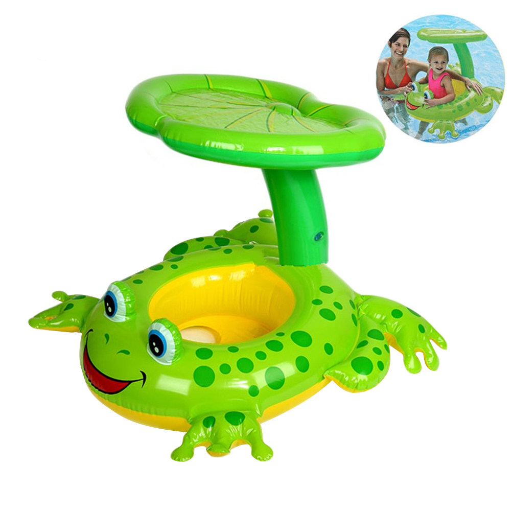 Baby Float Sunshade Canopy Sea - Baby Swimming Floater 评论和价格