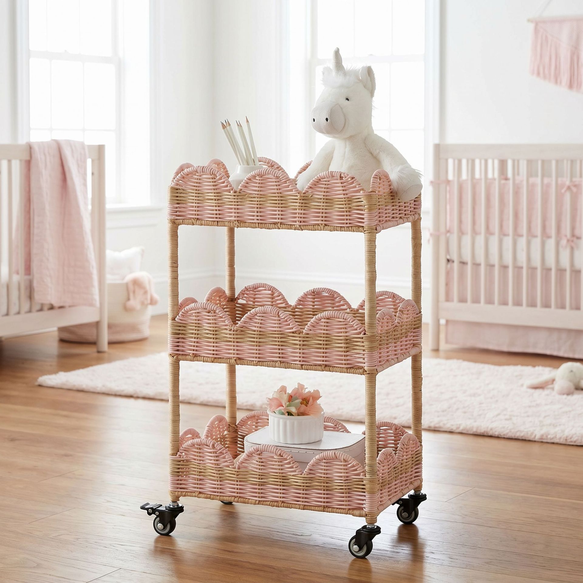 Imitation rattan woven basket  - Baby Products Basket 评论和价格
