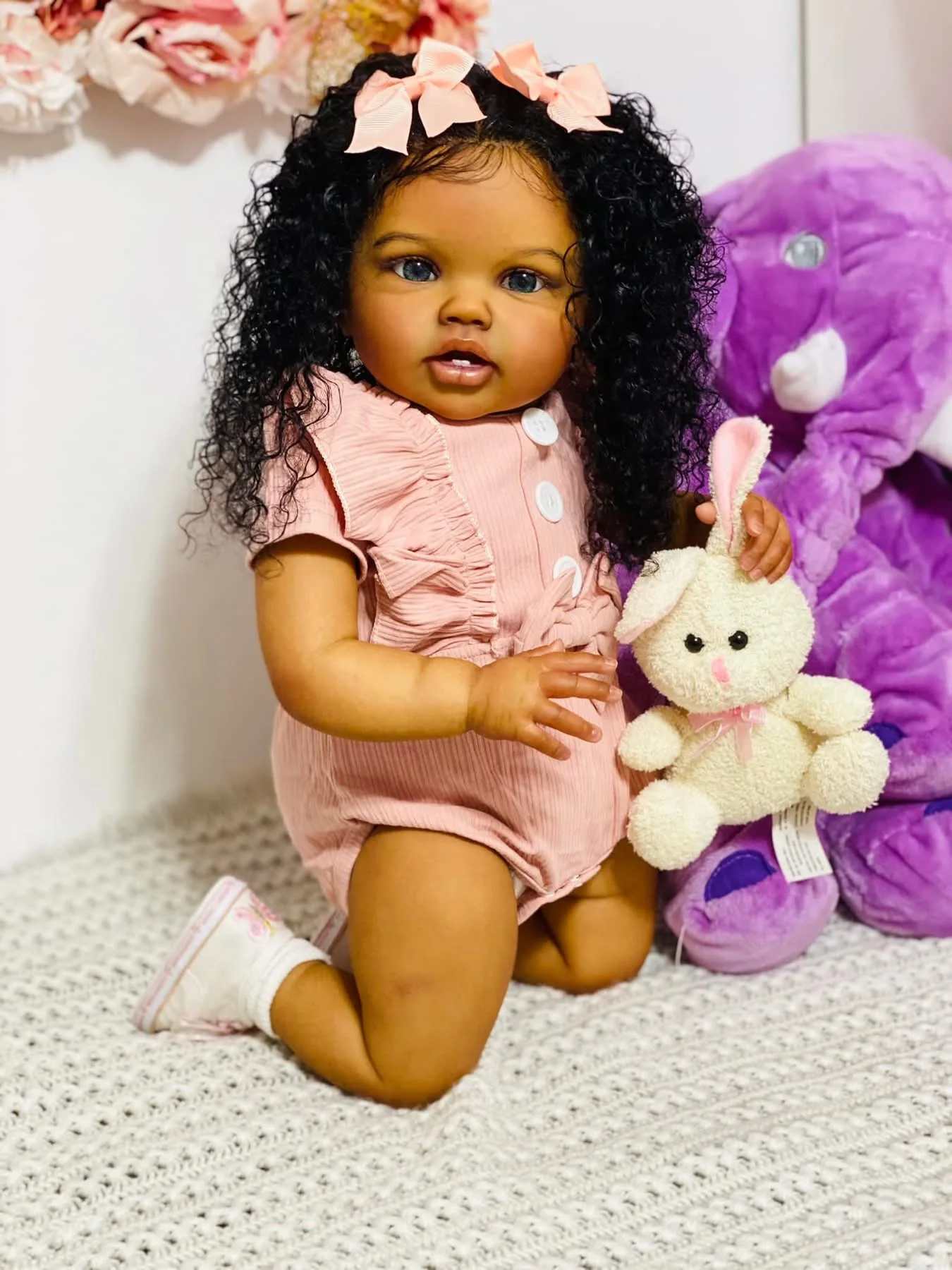 24Inch Reborn Baby Toddler Lot - Baby Products For Curly Hair 评论和价格