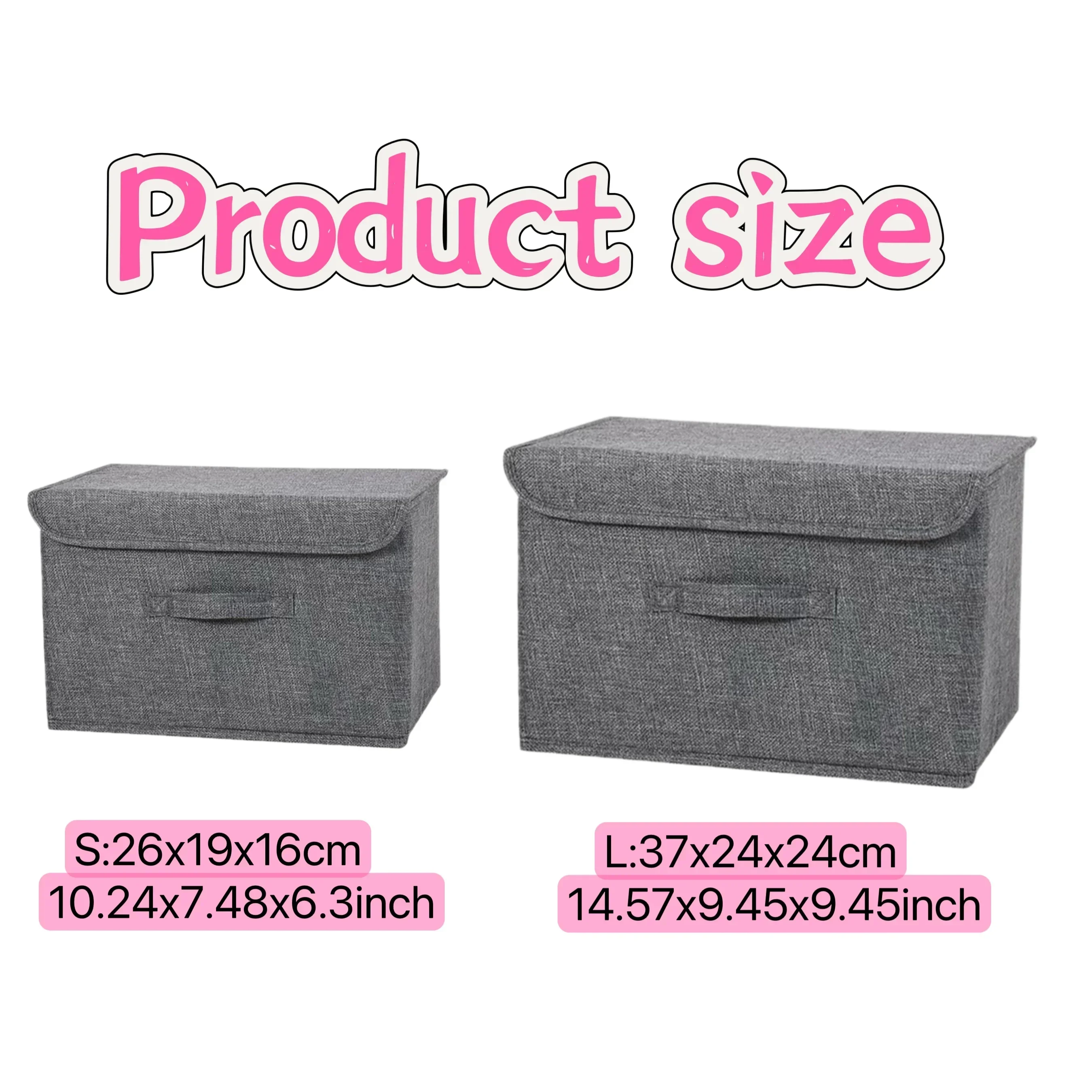 Large-capacity Linen Fabric St - Baby Products Basket 评论和价格