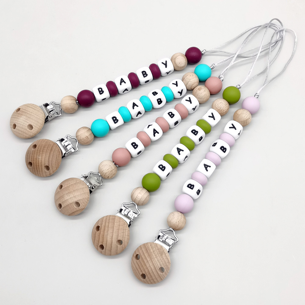 Custom Name Pacifier Clips Cha - Baby Products 评论和价格