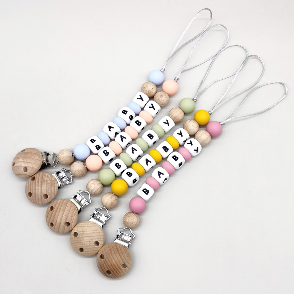 Custom Name Pacifier Clips Cha - Baby Products 评论和价格