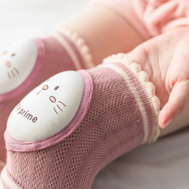Breathable Mesh Knee Pads Infa - Baby Knee Pad Crawling 评论和价格