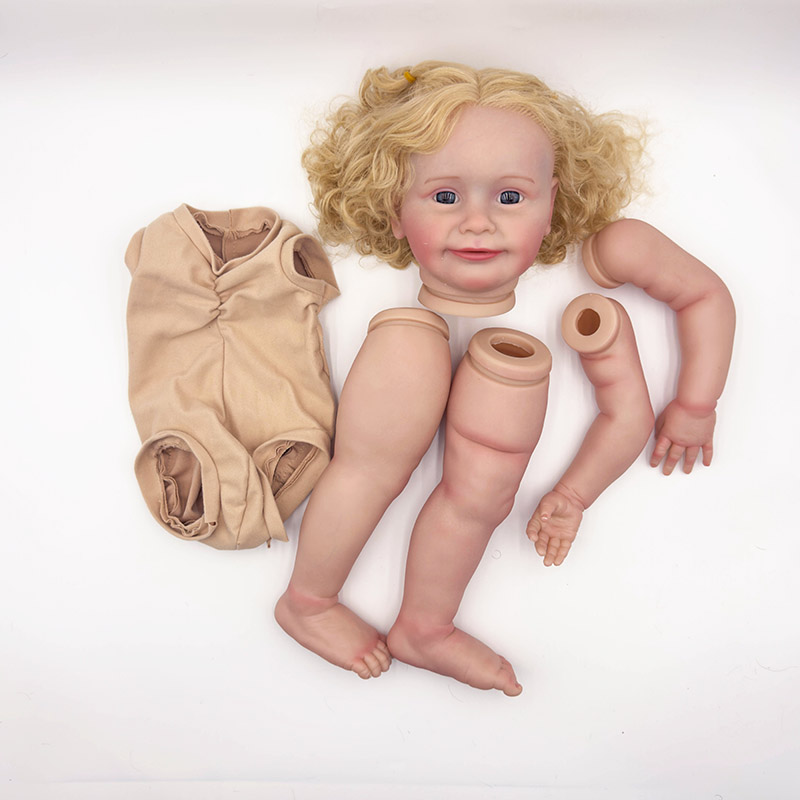 NPK 24''Unfinished Doll Parts  - Baby Products For Curly Hair 评论和价格