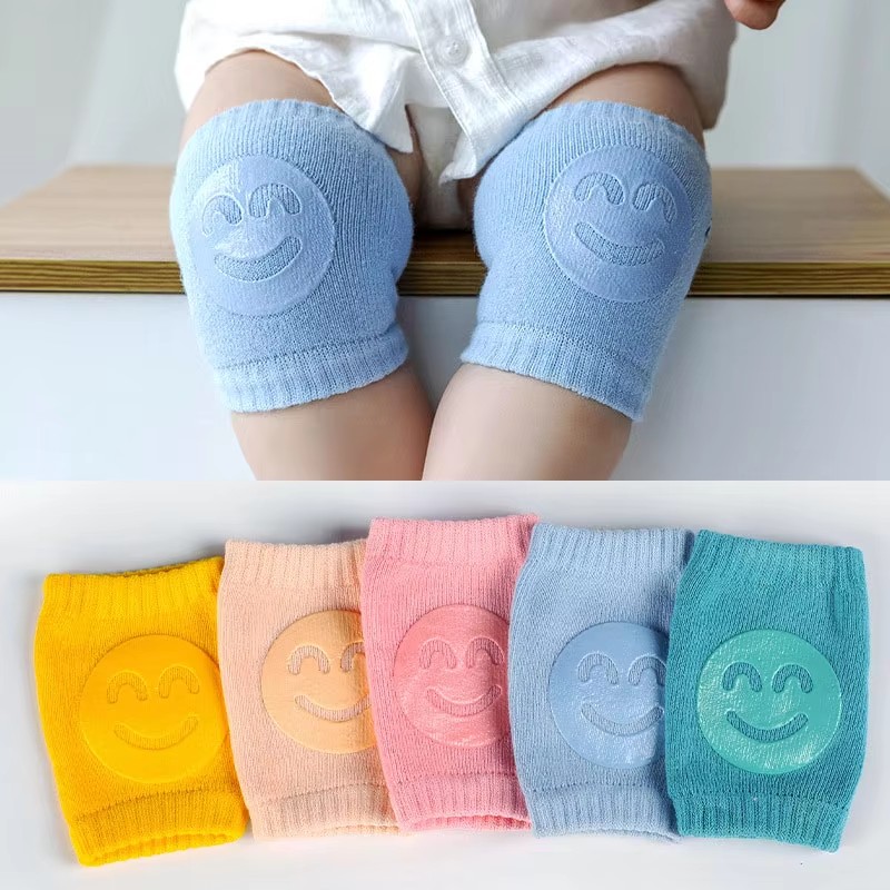 1/2Pair Baby Knee Pads Cotton  - Baby Knee Pad Crawling 评论和价格