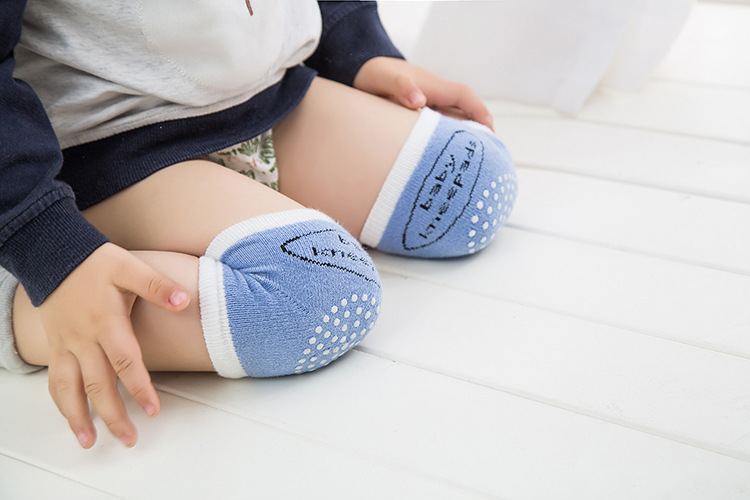 Soft Mesh Terry Baby Leg Warme - Baby Knee Pad Crawling 评论和价格