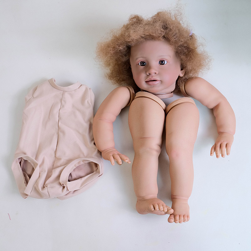 26inch Pippa Dark Skin Reborn  - Baby Products For Curly Hair 评论和价格