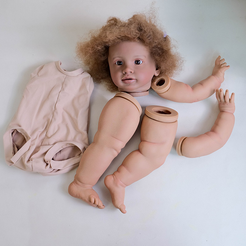 26inch Pippa Dark Skin Reborn  - Baby Products For Curly Hair 评论和价格